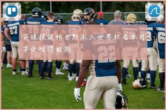 英媒报道帕尔默未入世界杯名单将享受难得假期